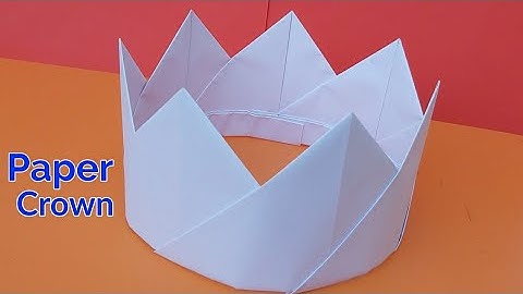 How to make paper crown| Easy Paper DIY | craft ideas | paper crown making at home