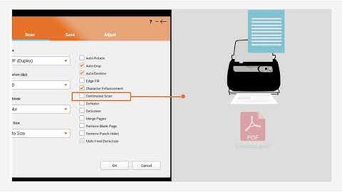 DocAction II- Create New Scan Profile