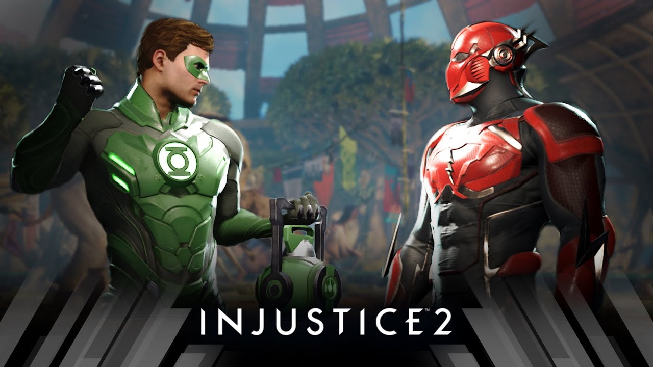 injustice 2, green lantern, the flash.