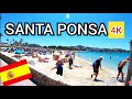 ⁴ᴷ SANTA PONSA walking tour, Mallorca, Balearic Islands, Spain 🇪🇸 (Majorca) 4K