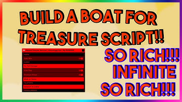 Roblox NEW Build a Boat For Treasure Script Script Exploit GUI (Pastebin 2022)