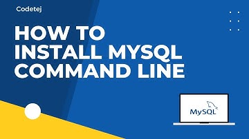 How to install MySQL command line client on windows