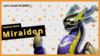 Plamo 16. Miraidon- Pokémon Model Kit Building Time-Lapse