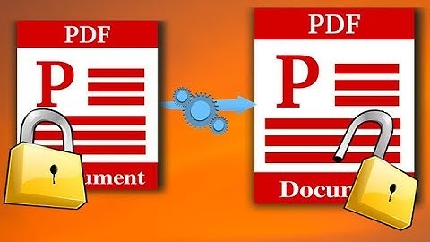 débloquer son pdf et enlever la protection en ecriture, copie ,modification et impression