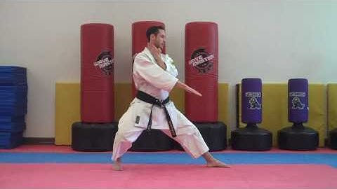 Shotokan Shuto uke- knife hand block - Warren Levi Karate