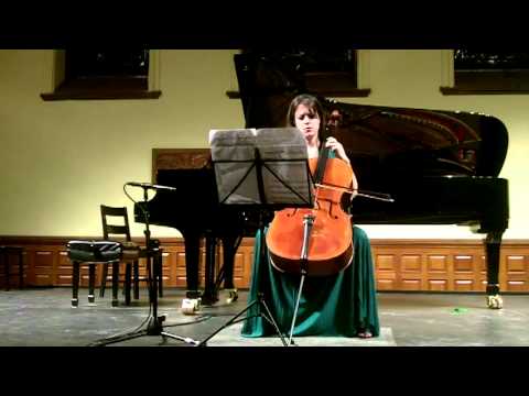 Chris Paul Harman Sonata for Solo Cello played by ...