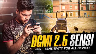 BGMI 2.5 God Level Sensitivity Settings  Bgmi 2.5 Jonathan Gaming Sensitivity Settings