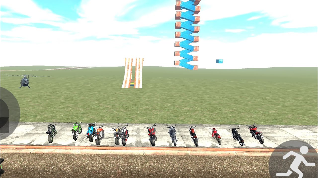 NEW STREET ROAD MEGA RAMP CHALLENGE ALL CARS #indianbikedriving3d - YouTube