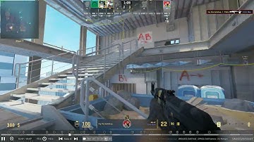 Epic CS2 1v4 clutch on Vertigo
