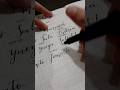 Jouvelle calligraphy #shorts #basic #simple #calligraphy #cursive #art #handlettering #lettering