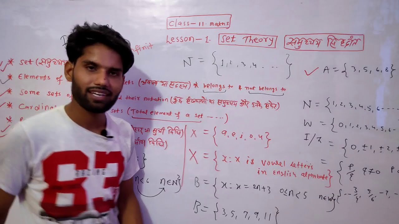 JEE: Sets Theory L1 | Types of Sets & Subsets | Class 11 | Unacademy ...