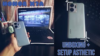 🌷Honor X7a Unboxing Aesthetic | Accessories, Phone Tour & More! | @bylissetnu
