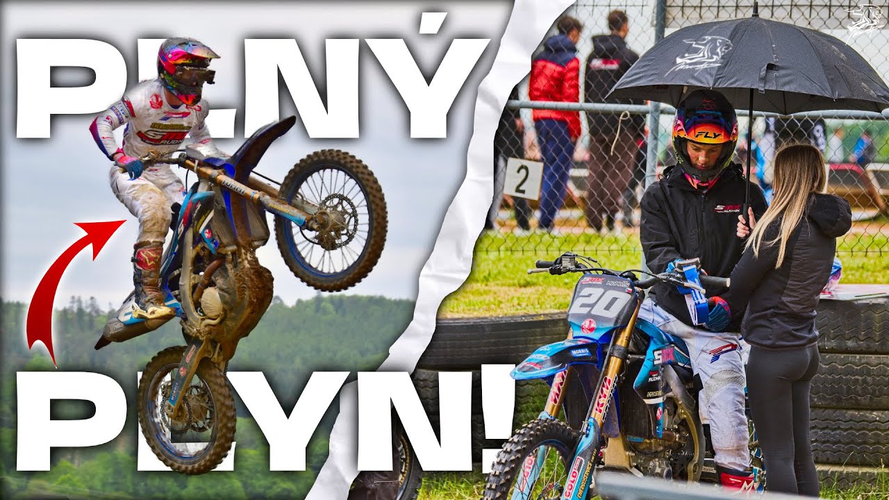MAXIMÁLNÍ RYCHLOST! 🤯🐆 | MMČR Motokrosu Kramolín ☔️