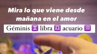 GÉMINIS ♊️ LIBRA ♎️ ACUARIO ♒️ QUE VIENE EN EL AMOR? QUE PIENSA? QUE SIENTE? QUE HARÁ? #horoscopo by Horóscopo Indio 1,896 views 5 days ago 8 minutes, 32 seconds