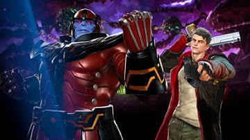 Marvel vs Capcom Infinite: Thanos and Dante arcade playthrough