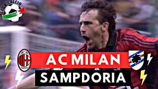 AC Milan vs Sampdoria 3-2 All Goals \& Highlights ( 1999 Serie A )