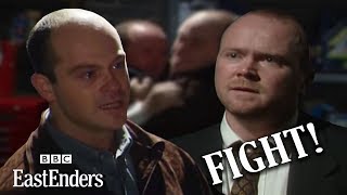 Phil and Grant Mitchell Fist Fight | EastEnders