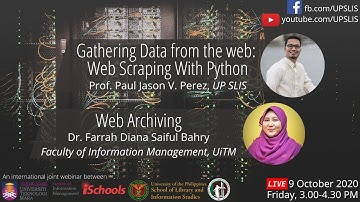 Joint Webinar: UP SLIS & UiTM