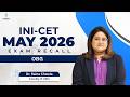 INI-CET May 2026 OBG Recall | High-Yield Discussion | Dr. Raina Chawla