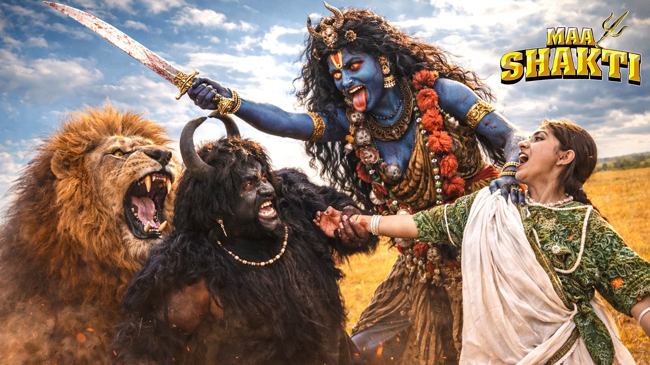 राक्षस से कन्या की रक्षा करने स्वयं आयी माँ काली और शेर | माँ शक्ति | Devotional Serial 2026