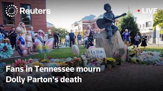 LIVE: Fans in Tennessee mourn Dolly Parton's death
