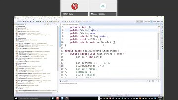L09F19 CSE1322S03 OOP   Abstract Class and Interface in Java and C# Discussed