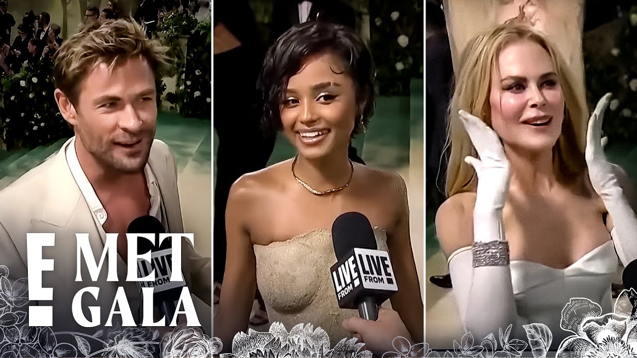 Highlights from 2024 Met Gala: Chris Hemsworth, Tyla, Nicole Kidman & More