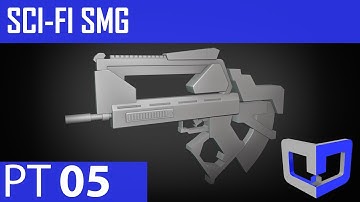 Sci-Fi Gun Modeling in Blender 2.8 Pt.5