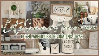 NEW! 2023 COZY SUMMER FARMHOUSE HOME TOUR│NEUTRAL HOME DECORATING IDEAS│HOME DECORATING INSPIRATION