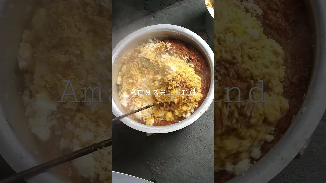 Making tomato rice for 100 people for function Amaze Ind YouTube