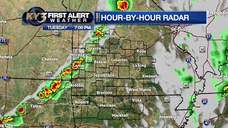 Strong to severe storms possible tonight