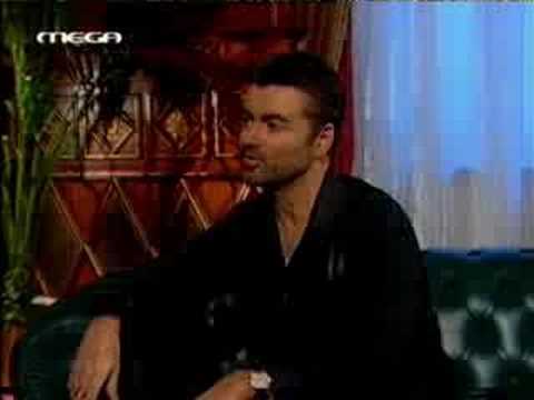 George Michael interview at Greek TV,part A