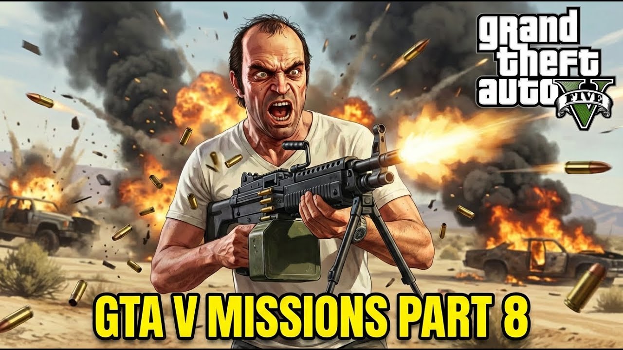 Nothing Can Control Trevor | GTA V Story Mode Gameplay | PART 8