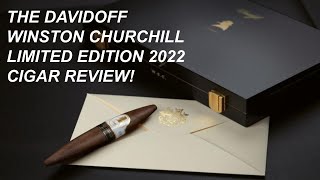 THE DAVIDOFF WINSTON CHURCHILL LIMITED EDITION 2022 (PERFECTO) CIGAR REVIEW! #cigaremperor #cigars