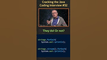 Do Streams and Collections have common methods? - Cracking the Java Coding Interview