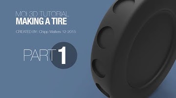 MoI3D Part 1: Making a Tire