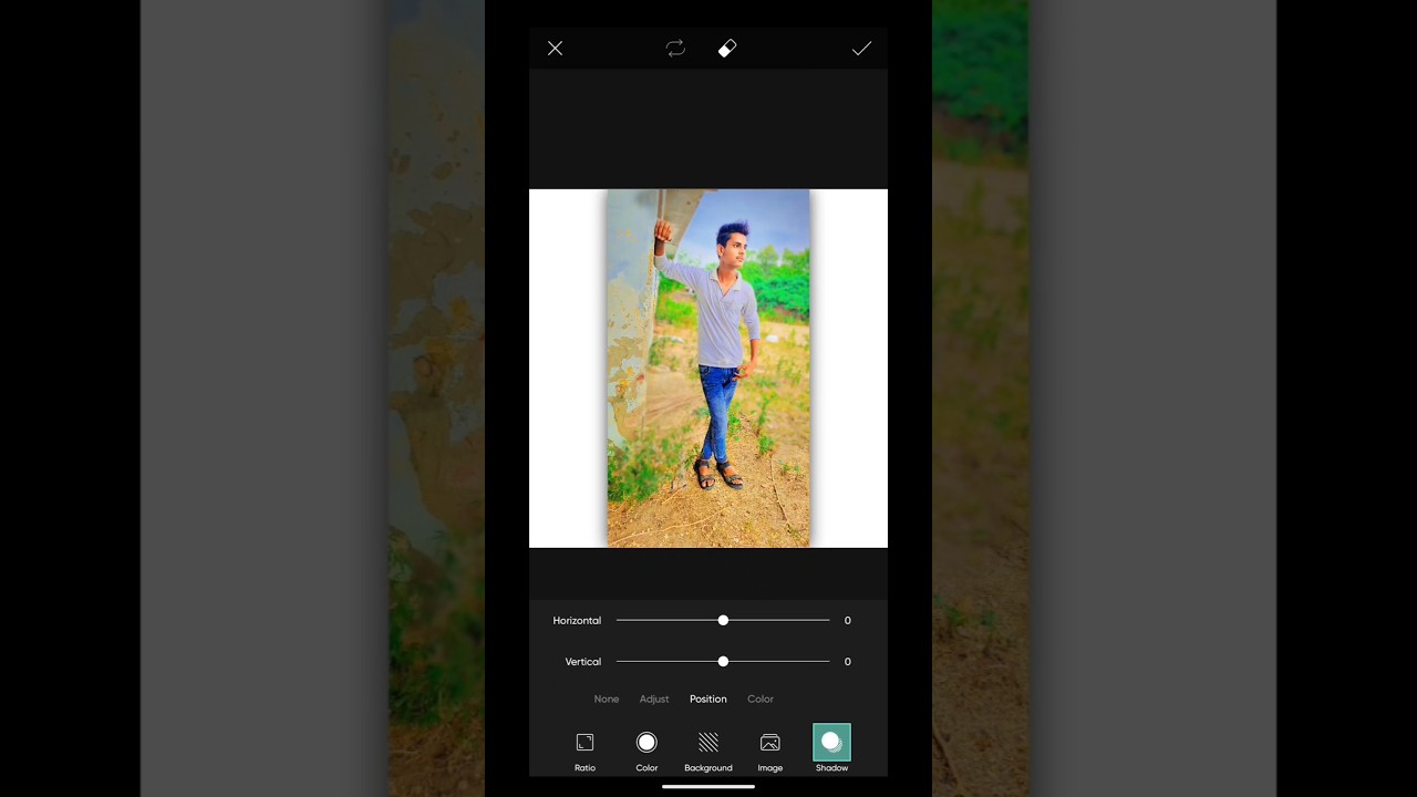 #photoediting #edit #photoedit #picart white border photo editing kaise karte hai ??