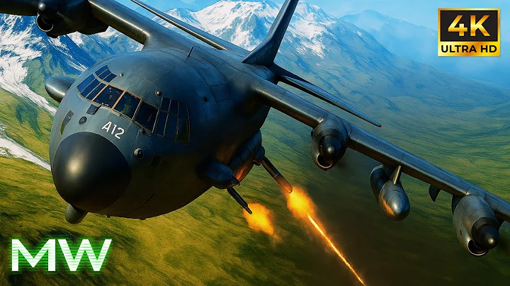 The AC-130 GUNSHIP — Death From Above | 4K ULTRA GRAPHICS | No Commentary