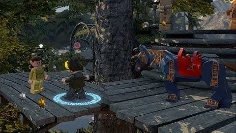 LEGO The Hobbit - All Stud Multiplier Red Bricks (X2, X4, X6, X8, X10)