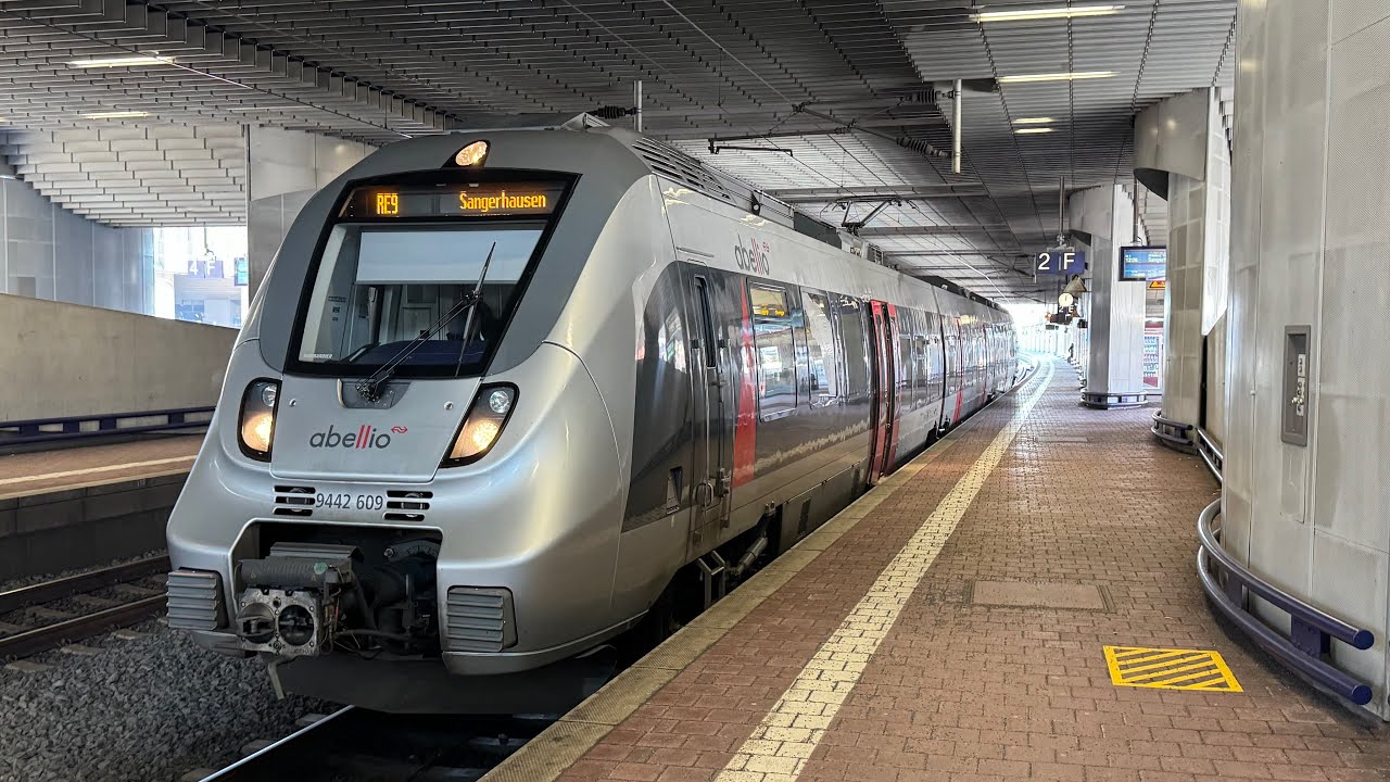 Führerstandsmitfahrt Kassel Wilhelmshöhe - Eichenberg - Leinefelde - Nordhausen