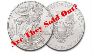 Have 2016 Silver eagles really sold out