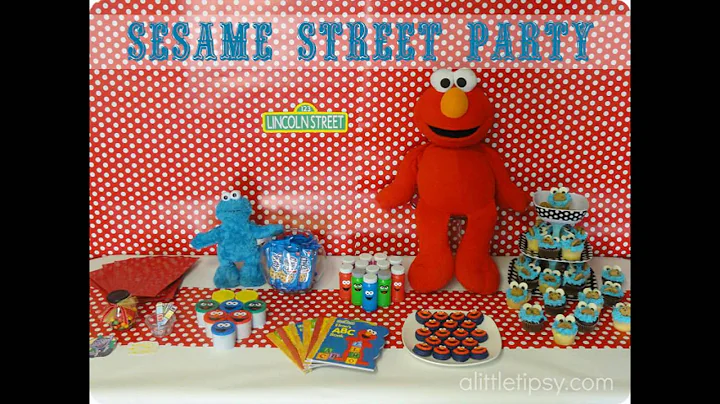 Cool Sesame street birthday party themes