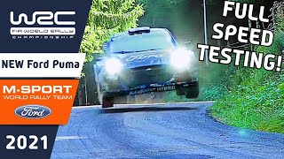Ford Puma Rally1 WRC Rally Car 2022 : Epic, Flat Out, Rally Car Action from the future of WRC