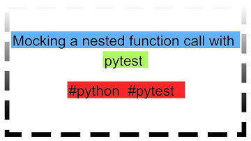 Mocking a nested function call with pytest