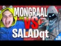 Mongraal Joins Random Creative Fill And 1 VS 1 This Insane Player Saladqt | Fortnite Creative