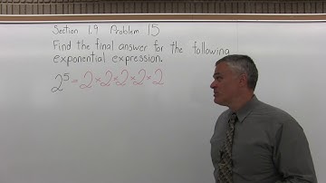 MTH 060 : Section 1.9 Problem 15 - Mathematics with Dan Avedikian