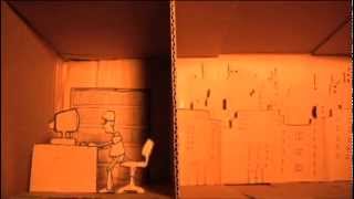 paper cut stop motion animation