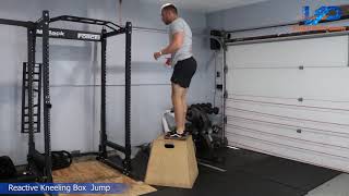 Reactive Kneeling Box Jump | Fast‑Twitch Power, Hip Drive & Explosive Takeoff