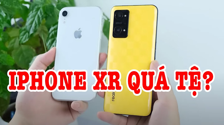 So sánh màn hình iphone xr