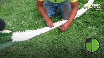 ¿Cómo hacer una cancha sintética de fútbol?⚽